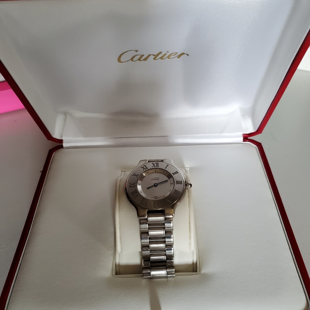 Must De Cartier 21 lady's watch